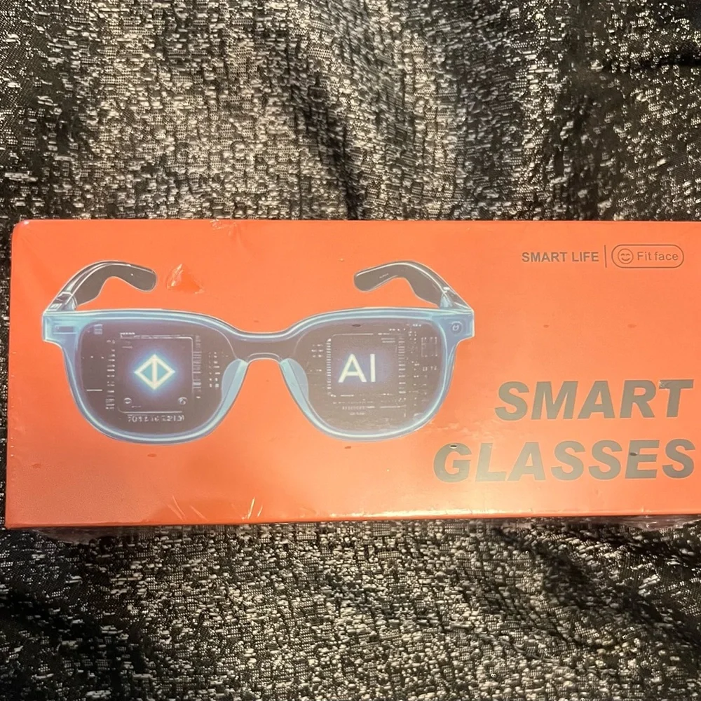 Smart Life AI Glasses - Black